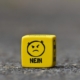 Würfel mit Nein beschriftet