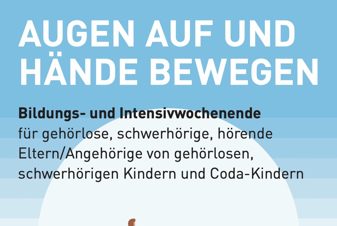 Flyer Augen Auf und Hände bewegen