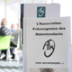 Logo von AFM mit Personen im Hintergrund