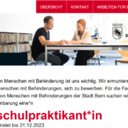 Visualbild Ausschreibung