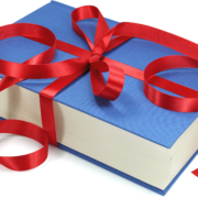 Illustration Buch als Geschenk