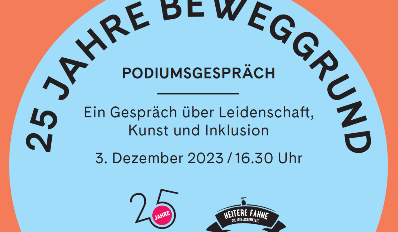 Visual Podiumsgespräch Beweggrund