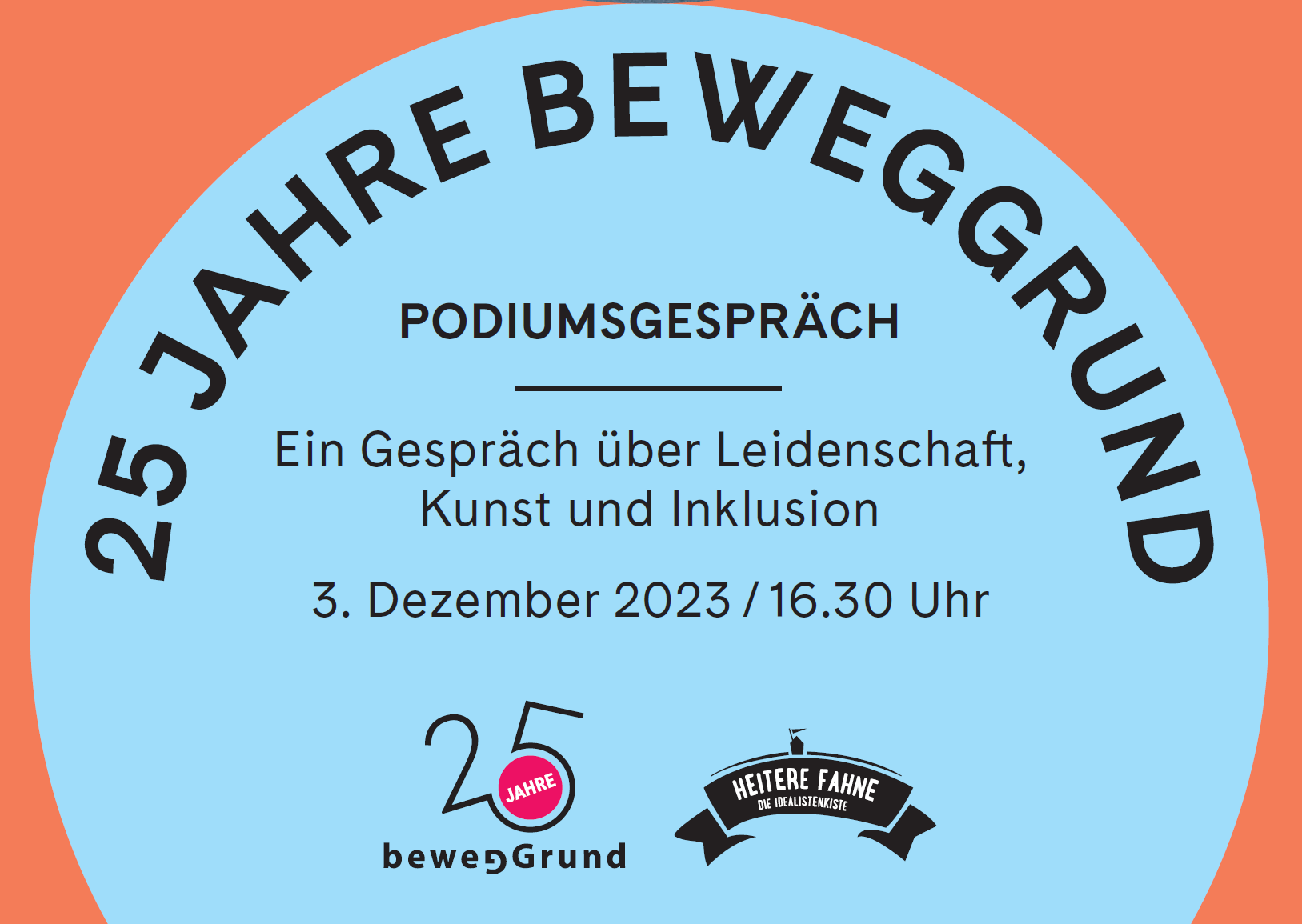 Visual Podiumsgespräch Beweggrund