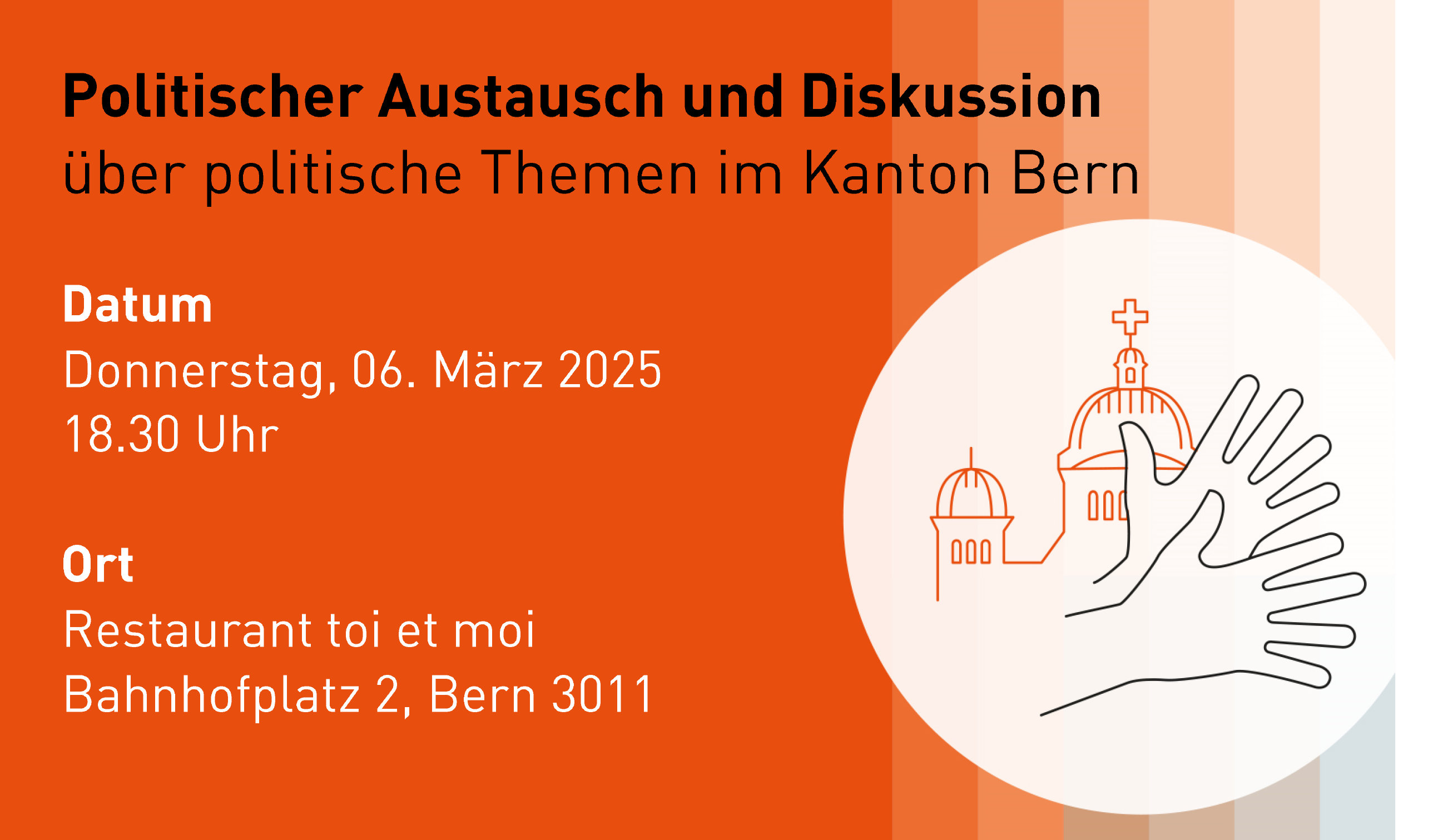 Politischer Stammtisch – Offen für alle!
