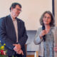 Von links: Christoph Künzler, Ehrenpräsident, und die neue Präsidentin Antoinette v. Werdt